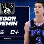 Egor Demin selected No. 8 overall by Nets | 2025 NBA Draft Grades & Instant Reaction