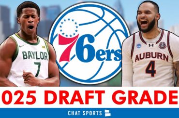 Philadelphia 76ers NBA Draft Grades: VJ Edgecombe & Johni Broome | 2025 NBA Draft