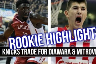 Knicks trade down for Mohamed Diawara & Luka Mitrovic | Highlights | NBA Draft 2025