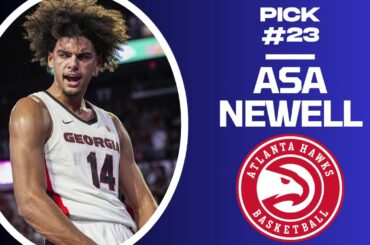 NBA Draft Reactions - Pick No. 23, The New Orleans Pelicans Trade Asa Newell To The Atlanta Hawks!