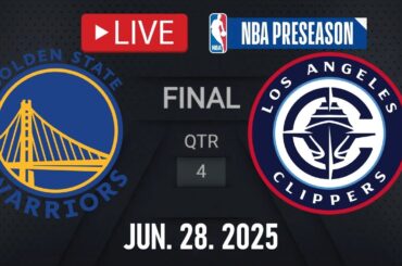 NBA LIVE! Golden State Warriors vs Los Angeles Clippers LIVE | June 28, 2025 | NBA PRESEASON | 2K25