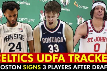 Boston Celtics UDFA Tracker: Celtics Sign 3 Players After NBA Draft Ft. Aaron Scott & Ben Gregg