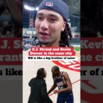Kevin Durant traded to the Houston Rockets, CJ. Stroud’s favorite player growing up #nfl #nba