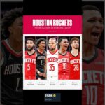 EL NUEVO QUINTETO DE ROCKETS CON DURANT #nba #baloncesto #basketball #kevindurant #houston #fyp