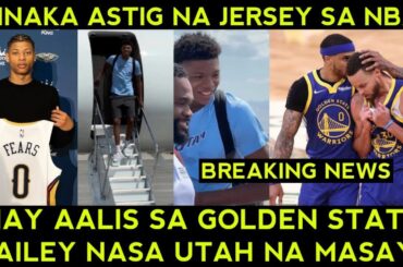 May AALIS sa Golden State Warriors. Pinaka ASTIG NA JERSEY ngayon. Ace Bailey MASAYA sa Utah