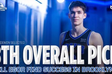 Egor Demin drafted at #8 overall to the Nets | Highest BYU draftee since 2004