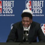 Derik Queen on Jeremiah Fears, trade to Pelicans | NBA Draft Media Availability