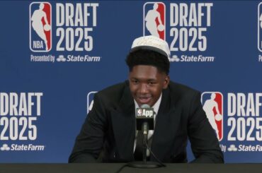 Derik Queen on Jeremiah Fears, trade to Pelicans | NBA Draft Media Availability