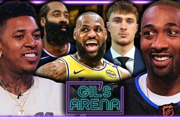 LeBron James' Future With The Lakers FIRES UP Gil's Arena