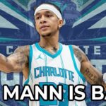 Charlotte Hornets Re-Sign Tre Mann