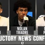 Egor Demin, Drake Powell and Nets' first-round picks discuss what they bring to Brooklyn