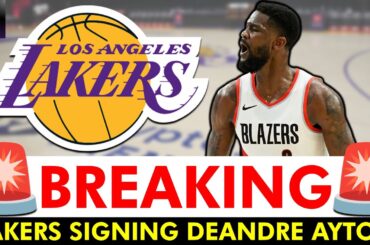 BREAKING: Deandre Ayton Signs With Los Angeles Lakers In 2025 NBA Free Agency | Full Details