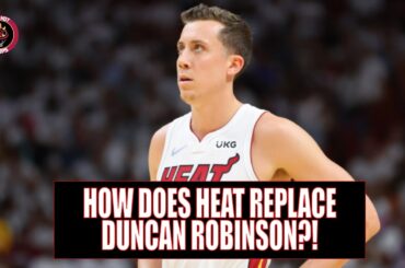 How do the Miami Heat replace Duncan Robinson's impact?