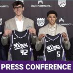 Sacramento Kings Rookies Nique Clifford, Maxime Raynaud Full Press Conference