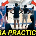 NBA STINT! Pakitang GILAS agad si Kevin Quiambao sa Sacramento Kings! Unang Practice sa USA!