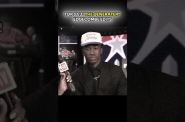 Top 3 V.J. "THE GENERATOR" Edgecombe Edits #shorts #viral #fyp #trending #basketball #nba #edit