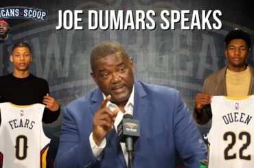 Joe Dumars DEFENDS Aggressive Draft Moves BREAKS DOWN Why Pelicans Took Derik Queen & Jeremiah Fears