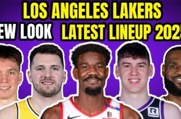 Los Angeles Lakers Latest Roster  2025-26 NBA update