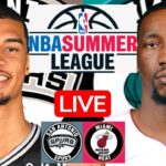 LIVE: SAN ANTONIO SPURS vs MIAMI HEAT | NBA SUMMER LEAGUE | PLAY BY PLAY | SCOREBOARD