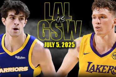 Los Angeles Lakers vs Golden State Warriors Full Game Highlights - July 5, 2025 | NBA Summer League