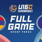 Group Phase  | Armenia v Moldova |Full Basketball Game | FIBA U16 EuroBasket 2025 Division C
