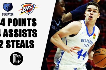 Nikola Topic NBA Debut 🔥 14 PTS | 4 AST | 2 STL vs Grizzlies 🏀 2025 Summer League