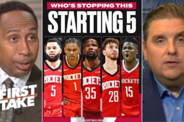 FIRST TAKE | "Rockets are a strong contender with KD" - Stephen A.: HOU will win title next season