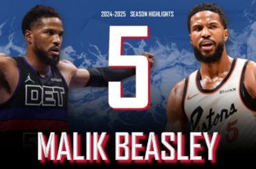 Malik Beasley || 2024-2025 Detroit Pistons Highlights