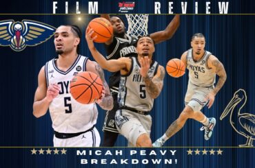 "Micah Peavy is the Pelicans 3 and D Steal! | Rookie Breakdown You NEED to See!"