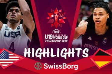 United States 🇺🇸 vs Germany 🇩🇪 | Final Game | Highlights | FIBA U19 Basketball World Cup 2025