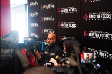 Rockets GM Rafael Stone Media Availability | Houston Rockets