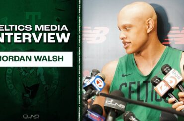 Jordan Walsh: Celtics Fans Will LOVE Hugo Gonzalez | Practice Interview