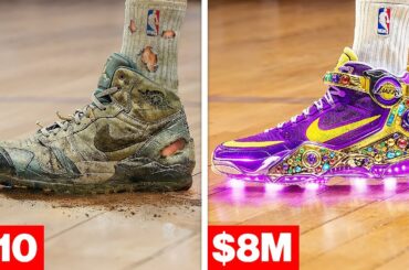 $10 VS $8,000,000 Shoes NBA Players Wore