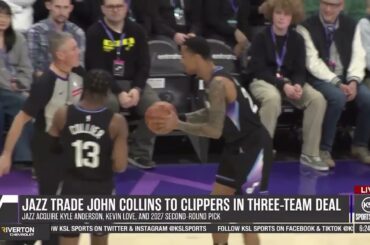 Utah Jazz Trade John Collins To Los Angeles Clippers In Three-Team Deal