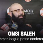 Hawks GM Onsi Saleh Summer League Press Conference