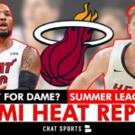 Heat Rumors: Miami TOP SPOT For Damian Lillard? Kasparas Jakucionis SPEAKS On Summer League Struggle
