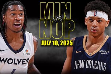 Minnesota Timberwolves vs New Orleans Pelicans Full Game Highlights - July 10, 2025 | Summer League