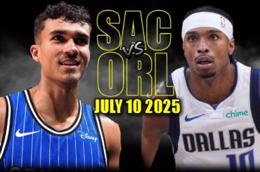Sacramento Kings vs Orlando Magic Full Game Highlights - July 10, 2025 | NBA Summer League
