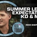 Reed Sheppard on Kevin Durant trade and playing a second season at Summer League | NBA Today