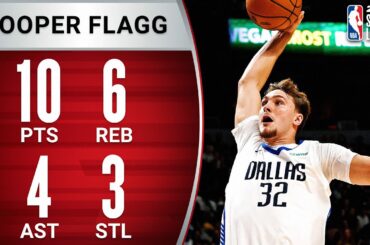 Cooper Flagg SHOWED HIS TALENT In His First Summer League Action | July 10, 2025