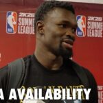 Philadelphia 76ers Postgame Media Availability | Adem Bona | 07.10.25
