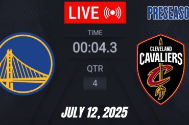 NBA LIVE! Golden State Warriors vs Cleveland Cavaliers July 12, 2025 | Warriors vs Cavs 2K Preseason
