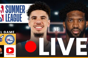 LIVE: Charlotte Hornets vs Philadelphia 76ers  NBA SUMMER LEAGUE | Las Vegas