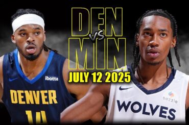 Denver Nuggets vs Minnesota Timberwolves Full Game Highlights - July 12, 2025 | NBA Summer League