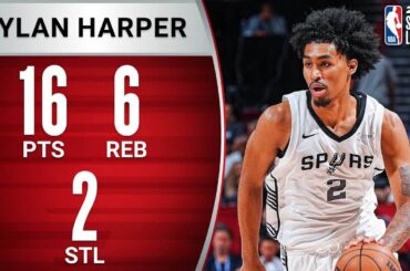 Dylan Harper IMPRESSES In NBA Summer League Debut! | July 12, 2025