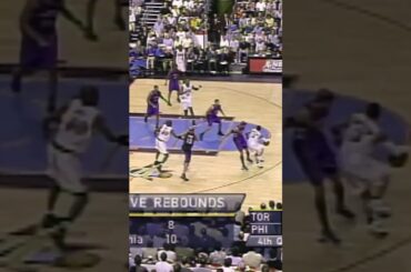 Allen Iverson 54 Points 2001 Philadelphia 76ers vs Toronto Raptors Game 2