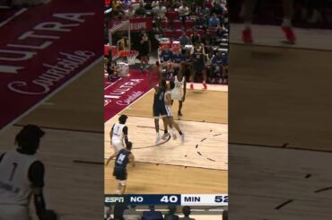 Yves Miss drives for and-one #nbasummerleague #pelicans