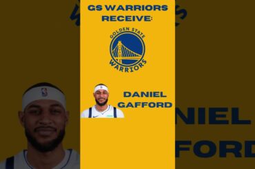 TRADING Daniel Gafford To The Golden State Warriors! #nba #basketball #viral