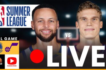 LIVE: Golden State Warrios vs Utah Jazz NBA SUMMER LEAGUE | Las Vegas