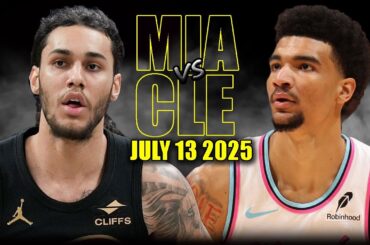 Cleveland Cavaliers vs Miami Heat Full Game Highlights - July 13, 2025 | NBA Summer League